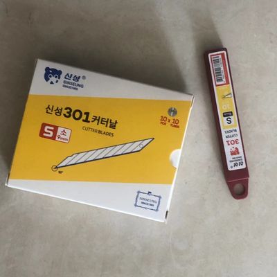 Buy 30 Degree Snap Off Blades Angle Car Beauty Cutting Tool S301 SK2 9mm Cutter Blades online manufacture