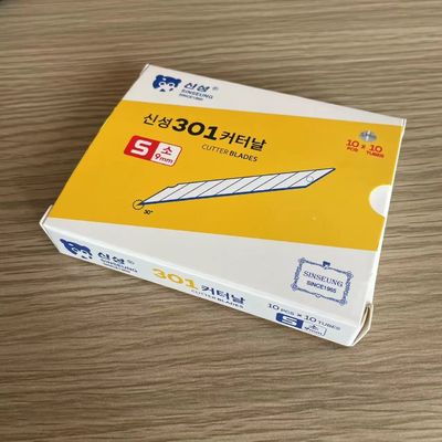 Buy Silver 9mm Snap Off Knife Steel Cutter Blades online manufacture