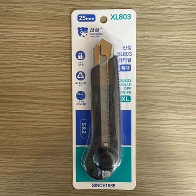Buy 25mm Black Snap Off Utility Knife For Cutting Scraping Trimming online manufacture