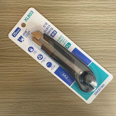 Buy Black ABS TPR Alloy SK2 Rotary Knob Locking Mechanism Multifunction Cutter Knife online manufacture
