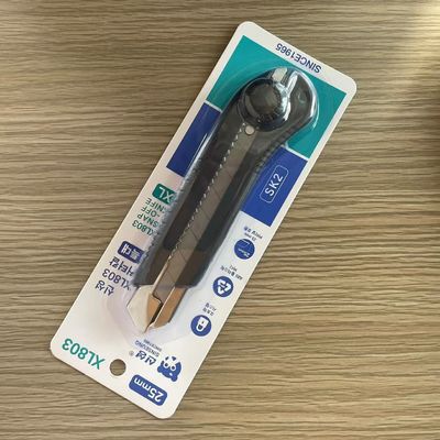 Buy Rotary Knob Heavy Duty Box Cutter With Snap Off Blade And Locking Mechanism online manufacture