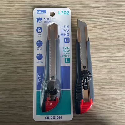 Buy 165X35X27mm 58g L702 18mm Utility Knives For Heavy Duty And Industrial Applications online manufacture
