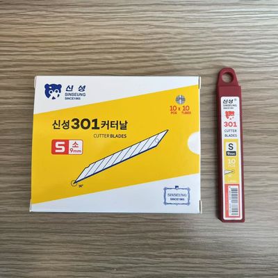 Buy 9mm Cutter Blades Silver Refill Blades 9mm Width For Professional Car Film Cutting online manufacture