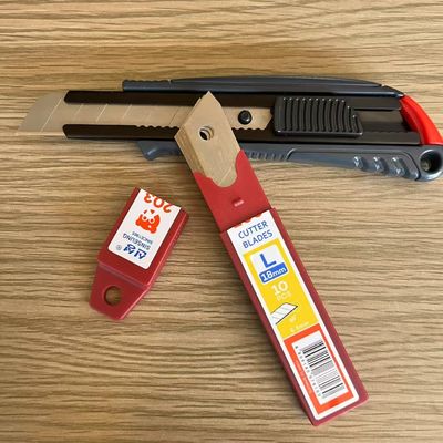 Buy Precise and Accurate Cutting 18mm Cutter Blades 0.5 Mm Thickness 18mm Width online manufacture