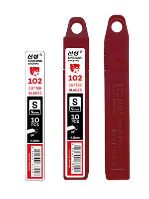 60 Degrees 0.35mm Thickness Snap Off Knife Blade Wallpaper Cutting Tool