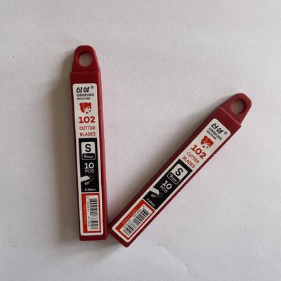 9mm Snap Off Utility Knife Blades SK2 High Carbon Steel 60 Degrees Angle