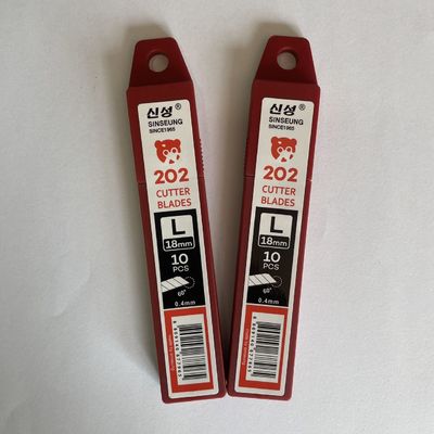 Cardboard Silver Large 18 Mm Blades Snap Off Replacement Sharp Edges