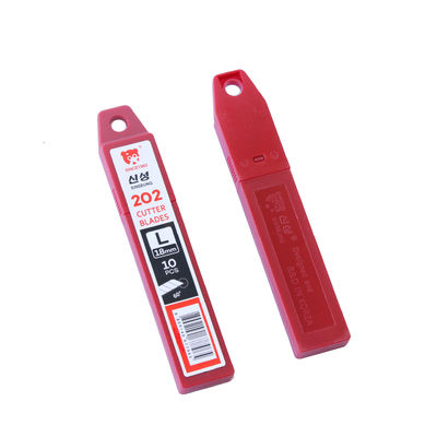 Snap Off Cutter 18mm Knife Blades Cardboard Silver Large
