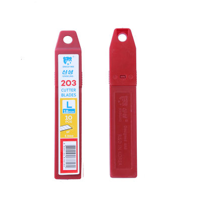 Replace Snap Off Blade Knife 18mm 60 Degrees Angle 0.5mm