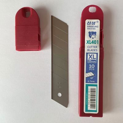 SK2 Steel 126mm Guillotine Paper Cutter Blades / Cutter Knife Blades with 7 Segments 60 Degree Angle