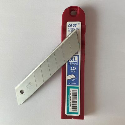 SK2 Carbon Steel 7 Segments 25mm Cutter Blades With 60 Degrees Blade Tip Angle