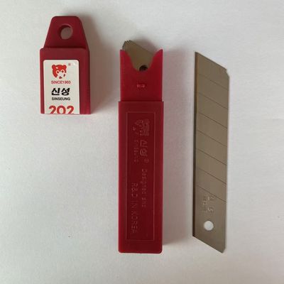 Silver 8 Segment Sk2 Fast Cut Precision 18mm Knife Blades For Multifarious Projects