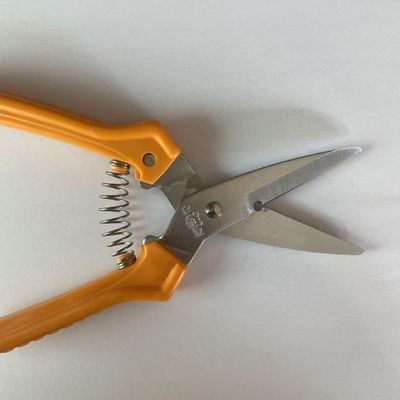 Multifunction Scissors With Ergonomic Orange Handle