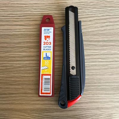 SK2 High Carbon Steel 18mm Cutter Blades Precision Cutting Compatible with Most Utility Knives