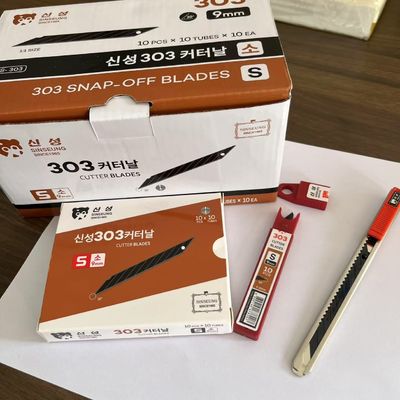 0.38mm Blade Thickness And 30° Tip Angle Precise Art Design Cutter Blade For Refill Blades Used In Cutting Car Film