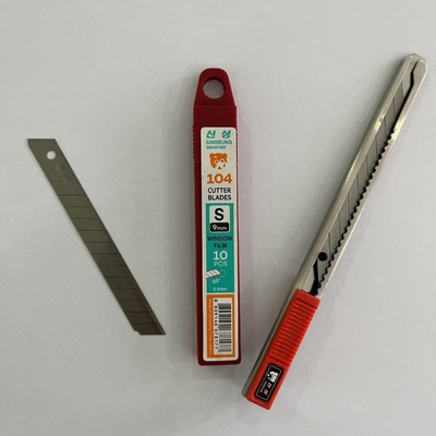 Silver 9mm Cutter Blades for Smooth and Precise Cuts on Paper