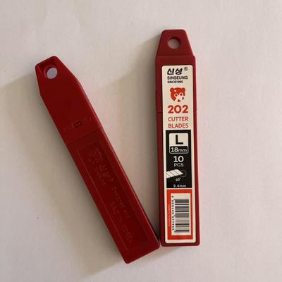 DIY Essential 18mm Knife Blades 8 Segments High Carbon Steel