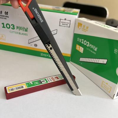 9mm Cutter Blades Silver and Versatile for Various Cutting Needs