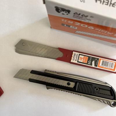 Accurate Cutting Made Easy with 18mm Cutter Blades Durable and Versatile Performance