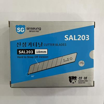 Hard To Snap Off 18mm Blades Designed For Rubber Industry