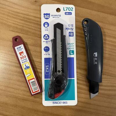 Quick Change Button Multipurpose Knife Featuring 18mm Blade Width Providing Cutting Solutions for Various Material Types